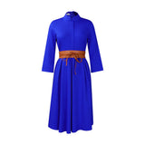 Fongt Autumn/Winter 2025 New Solid Color Elegance Elegant Fashion Tongle Grand African Dress