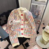 Wind Korean Version Gentle Wind Sweater Female Design Sense Small Short Short Department To Wear A Sweater-Outfit