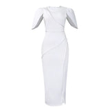 Fongt Women's 2025 Summer New Fashion Elegant Banquet Dress African Dress