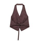 Summer Blended Bare-Back Vest 2922043 Trousers 2922042-Outfit