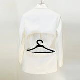 Fongt Early Spring New Fashion Hollow Nail Bead Three-Dimensional Flower Suit Pearl Lint Trousers