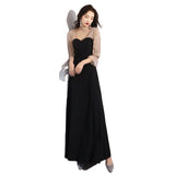 Fongt Dress Female Banquet Temperament Long Can Usually Wear A Small Black Dress Dress Banquet Dress