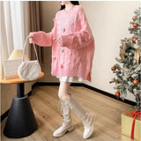 Strawberry Tassel Sweater-Outfit