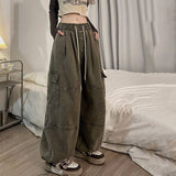 Vintage Loose Cargo Jeans-Outfit