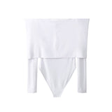 New Tricolor Shoulder-Length Long-Sleeved Jumpsuit 3905159-Outfit