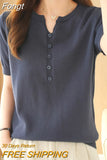 Sleeve Sweater For Women Summer New Thin Knitted Top Ladies Button Up Tops Loose Elegant Casual Clothes Sweater Mujer