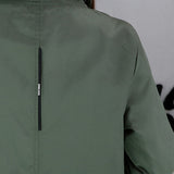 Coat Womens 2023 Spring Autumn Hoodies Tops Slim Students Baseball Clothes Medium length Windbreaker Coats Lady