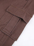 High Waist Plain Straight Leg Jeans-Outfit
