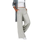 Large Draping Casual Pure Color Elastic