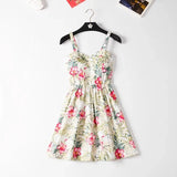New Coming Off Shoulder Ruffle Dot summer Dress women white strap chiffon beach Boho party sexy dresses vestido