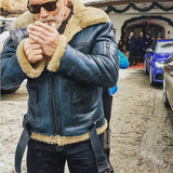 Fongt Autumn And Winter New Fur Hair Burst Jacket Thick To Keep Warm Fur Coat Imitation Leather Man Coat