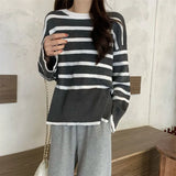 Fongt Sweater Women's Spring 2023 New Loose Lazy Vintage Design Sensing Knitted