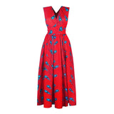 African Wear Printed Multi-wear Sexy Lace-up