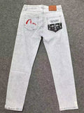 Jeans New Style Spring And Summer Korean Version Popular Style Men's Elastic Trousers For Leisure-Outfit