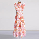 Fashion Fresh Sweet Style Dress 2025 New Collar Laceless Design Embroidery Dress Dress