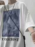 Men's Mist Ghost Graphic Tee-Outfit
