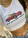 On My Way Ribbed Crop Tank Top-Outfit