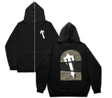 Fongt Plus Velvet Men's And Women's High Street Hoodie Trapstar Zippered Open Shirt Jacket Autumn And Winter