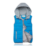 2024 Autumn And Winter Cotton Horse Clip Korean Version Large Size Vest Female Vest Short Thermal Vest-Outfit