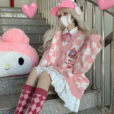 Melody Buttoned Pink