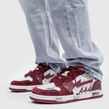 Skippin' School Shooting Heart Sneakers-Outfit