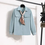 Women Autumn Long Sleeve Blouse And Black Long Pants Sets Office Ladies Elegant Bow Collar Two Pieces Set For Women