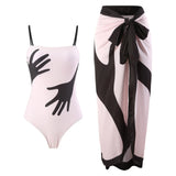 Fongt One-Piece Bikini Suit Women's Bikini Three-Piece