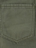 Denim Pocket Patched Mini Skirt-Outfit