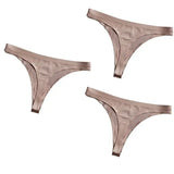 Ice Silk Thong Panties Sexy Women Underwear Female G-string Panties Solid Briefs For Ladies Low Waist Seamless