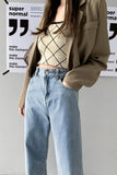 Leg High Waist Casual