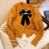 Sweater Jacket Women's Autumn And Winter 2023 New Style Design Feel Minority Foreign Style Loose Lazy Style Sweater-Outfit