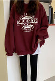 Brooklyn Graphic Crew Sweatshirt-Outfit