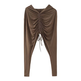 Fongt Women's Explosive Hooded Folded Top