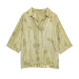Fongt Women's Trousers Series Loose Shirt 2025 New Dessert Summer Fashion Set
