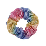 Lady Hair Scrunchies Ring Elastic Hair Bands Pure Color Bobble Sports Dance Velvet Soft Charming Scrunchie