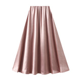Fongt New Spring And Autumn New A-Dress Skirt Mid-Dress Mid-Dress Mid-Dress Mid-Senior Skirt 9993-1