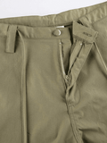 Straight Leg Pocket Cargo Pants-Outfit