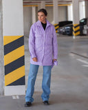 Fongt Buckle Collar Loose Warm Lingge Cotton Suit New 2025 Autumn And Winter With Thick Cotton Clothes