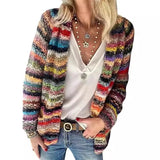 Fongt Autumn And Winter New Fashion Casual Women's Wear Long Sleeve Multi-Color Women's Sweater Knit