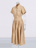French Retro High-End Set 2025 New Embroidered Hollow Design Lantern Sleeve Top + Embossed