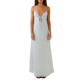 Summer Women's V-Tie Bonded Sexy Spice Girl Suspension
