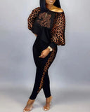 Fongt Women's Long-Sleeved Round-Neck Fashion Casual Set In Autumn
