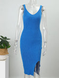 Green Knitted Bodycon