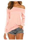 Elegant Style Off-shoulder Casual Women Sexy