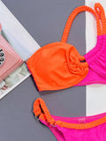 Fongt Single Swimsuit Women's Split Swimsuit With A Sexy Bikini D 97 KY-Outfit