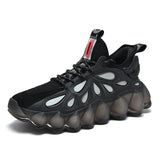 Sneakers 2021 New Breathable Running Shoes For Men Reflective Sports Shoes Outdoor Comfortable Athletic Training