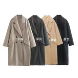 Fongt Women's Clothing Explosion In The Long Wind Coat Coat New Design Fashion