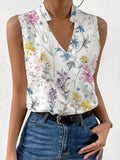 Summer Printed Shirt French Style Design