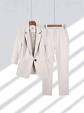 Fongt New Professional Casual Nine-Sleeve Suit Suit Women's Clothing