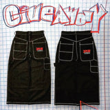 Baggy Jeans For Men Retro Embroidery Hip-Hop Goth Street Clothing-Outfit